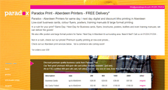 Desktop Screenshot of paradoxprint.com